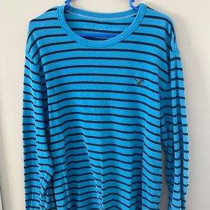 Blue striped thermal